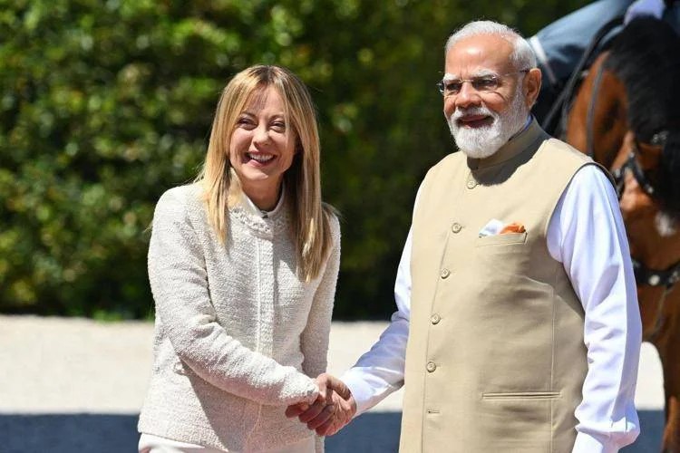 Il premier indiano Modi in visita a Roma